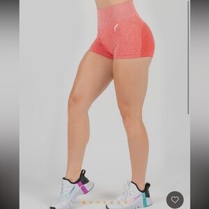 [Flag Nor Fail] NWT SEAMLESS COMPRESSION SHORTS - RED